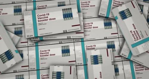 Videohive - Covid-19 Vaccine booster dose pack - 35815090