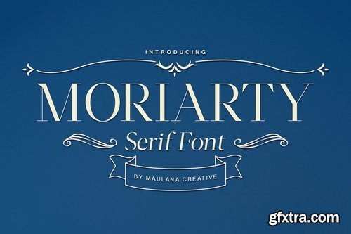 Moriarty Serif Font