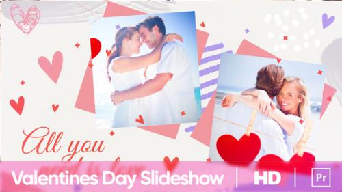 Videohive - Valentines Day Slideshow (MOGRT) - 35796746