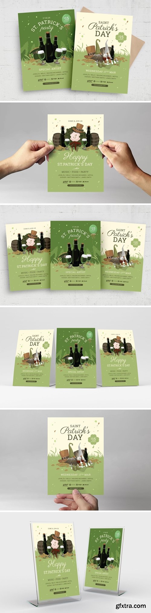 St. Patrick\'s Day Flyer / Poster Templates