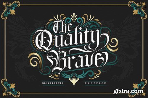 The Quality Brave Typeface