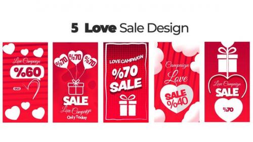 Videohive - Love Sale Story - 35861363