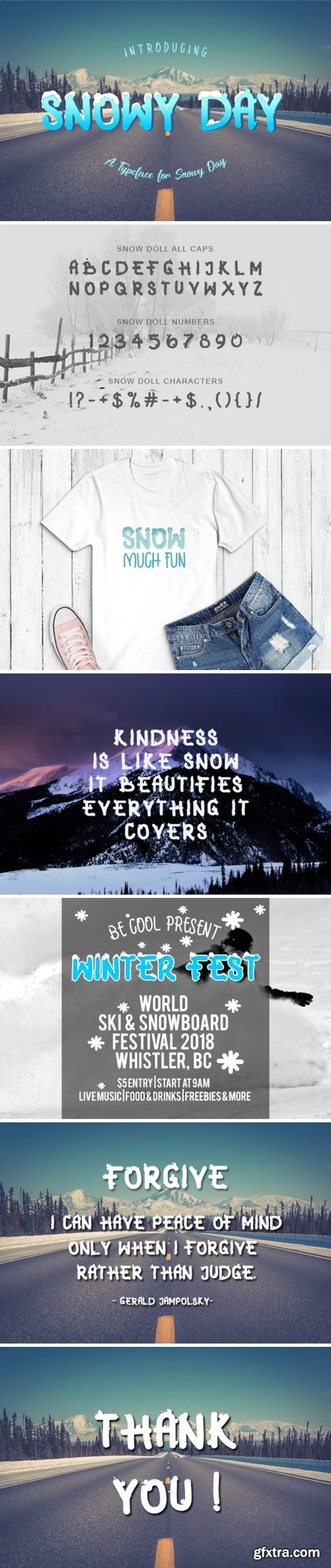 Snowy Day Font