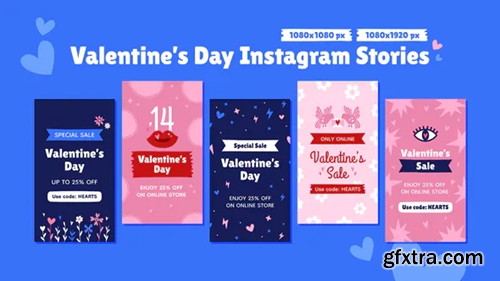Videohive St. Valentines Stories 35861173
