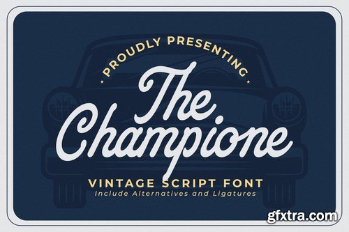 The Champione Font