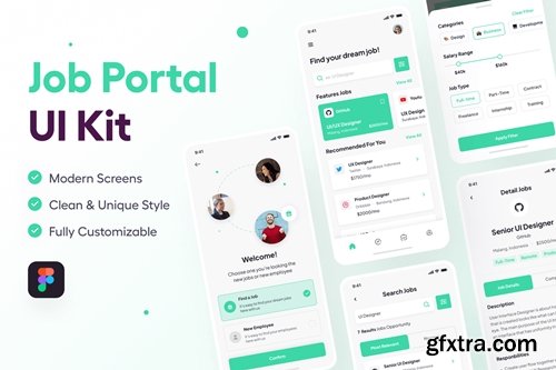 Job Portal Mobile UI Kit