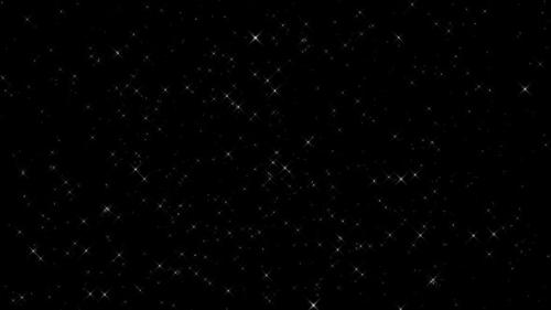 Videohive - space particle and glittering stars - 35930218