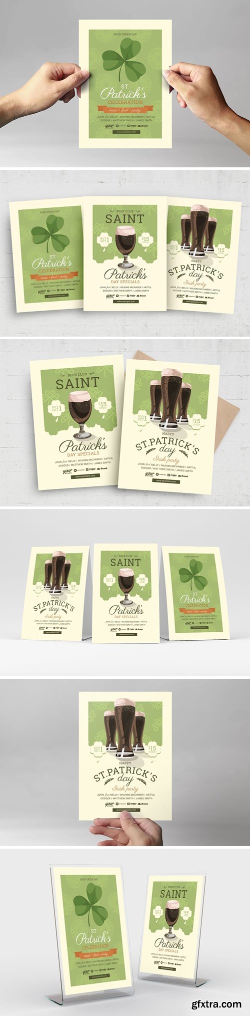 St. Patrick\'s Day Flyer / Poster Templates Vol.2