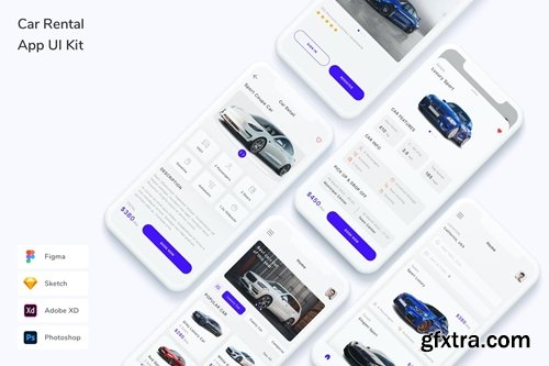 Car Rental App UI Kit