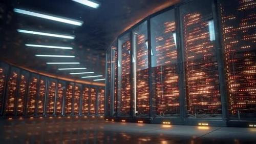 Videohive - Computer Servers In Data Center - 35937406