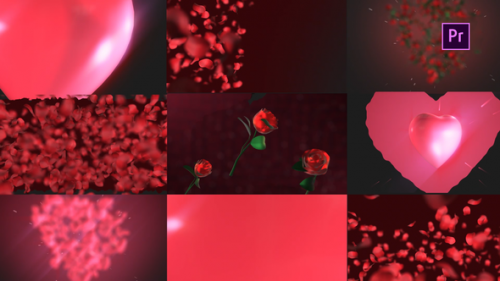 Videohive - Valentine Transitions Pack - 35903281