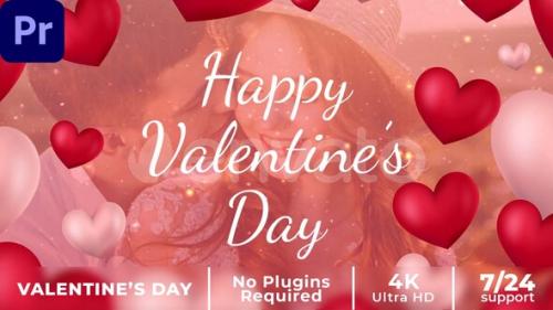 Videohive - Valentines Day Intro MOGRT - 35930807