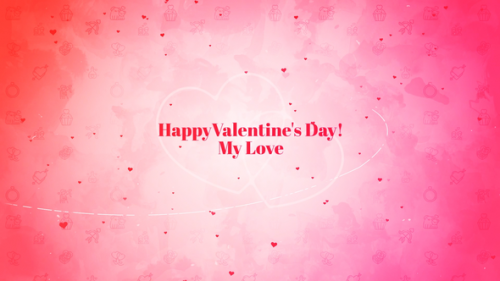 Videohive - Valentines Day Wishes Mogrt - 35932897