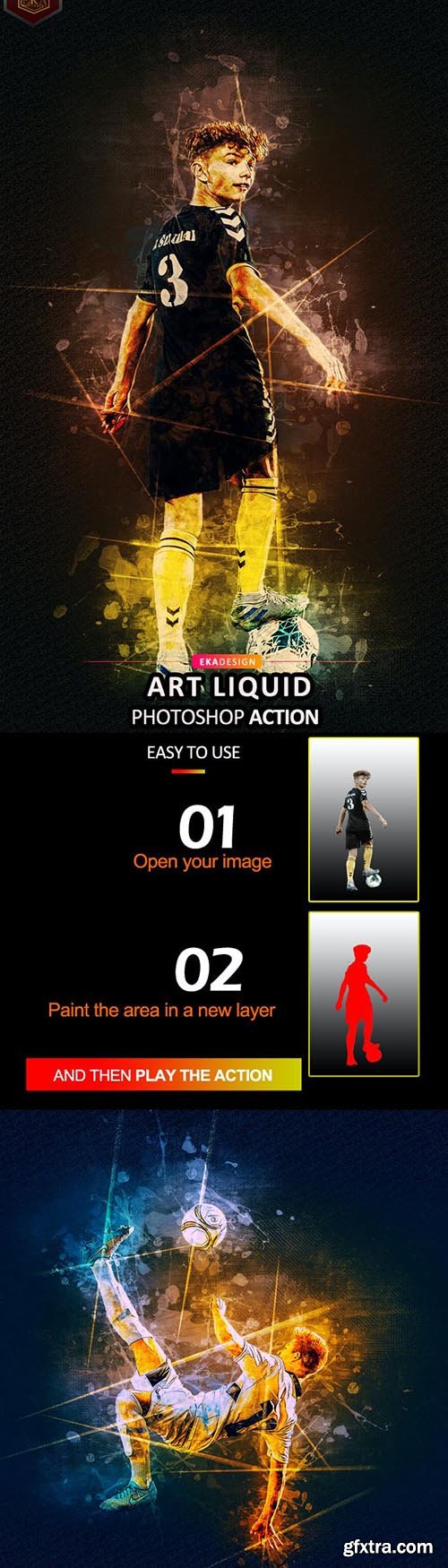 GraphicRiver - Art Liquid Photoshop Action 35428618