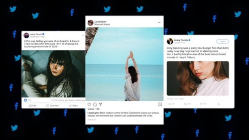 Videohive - Animated Social Posts - 35970914