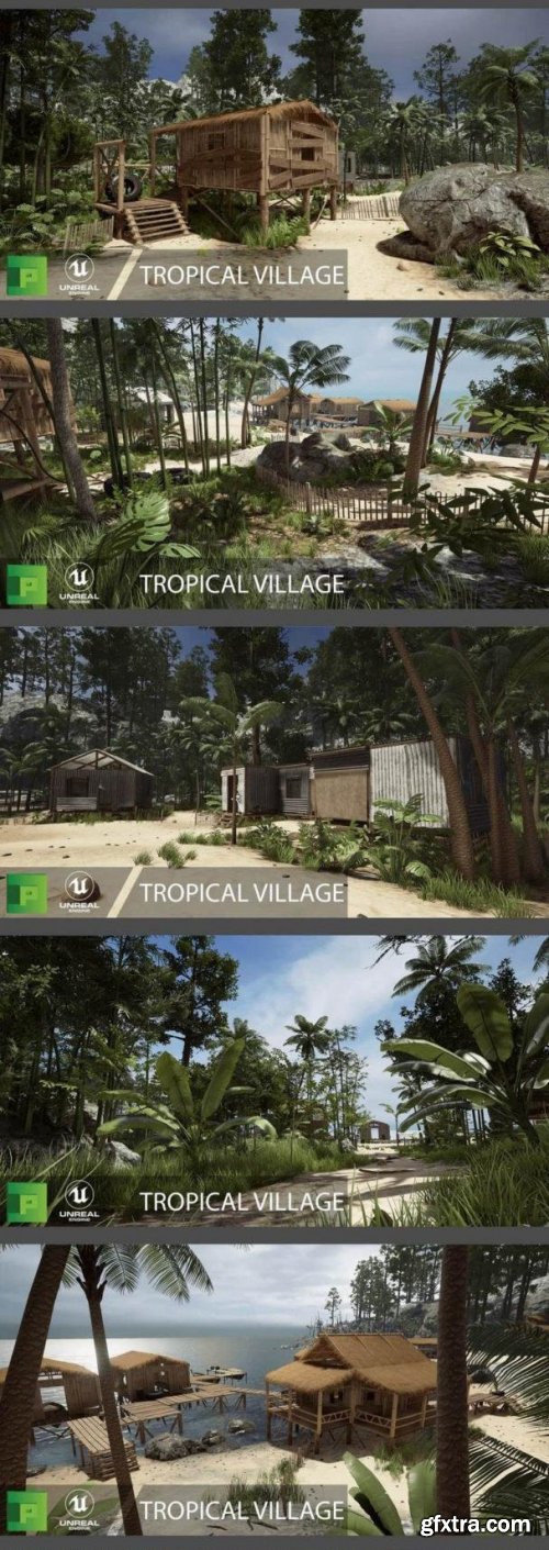 Unreal Engine – Tropical Village