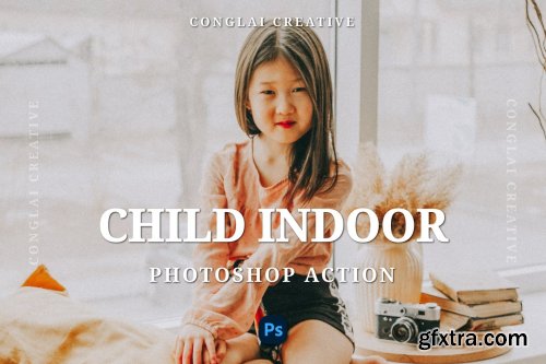 Child Indoor - Photoshop Action