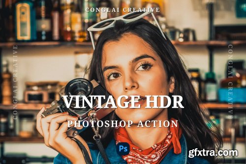 Vintage HDR - Photoshop Action