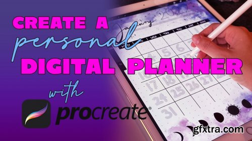 Create a digital Planner with the iPad in PROCREATE
