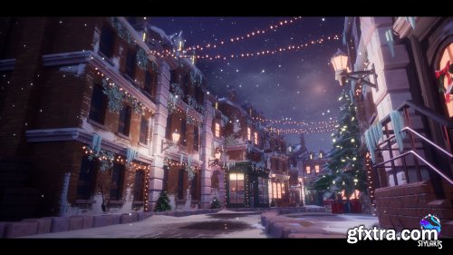 Unreal Engine – Stylized Christmas Town
