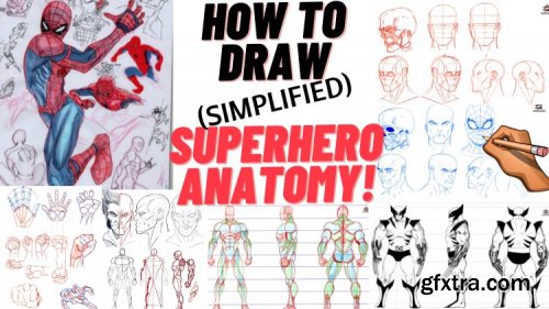 How to Draw (Simplified) Superhero Anatomy!
