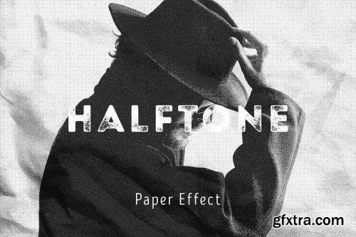 CreativeMarket - Halftone Paper Photo Effect 6882490