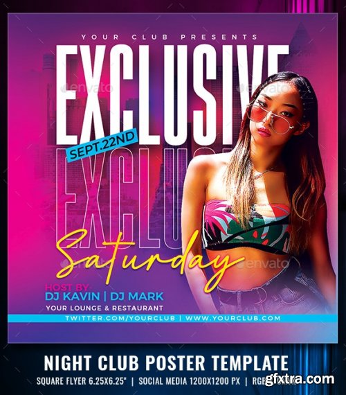 GraphicRiver - Club Party Flyer 34314614
