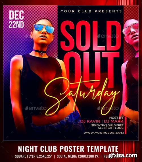 GraphicRiver - Club Party Flyer 34251885