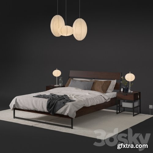 IKEA BED TRYSIL