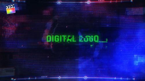 Videohive - Digital Logo Reveal - 35972816