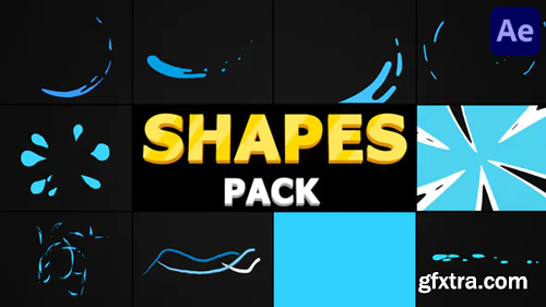 Videohive Shapes Pack | After Effects 36015241