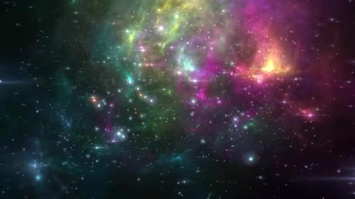 Videohive - Classic Space Galaxy Animation Motion Background - 35902106