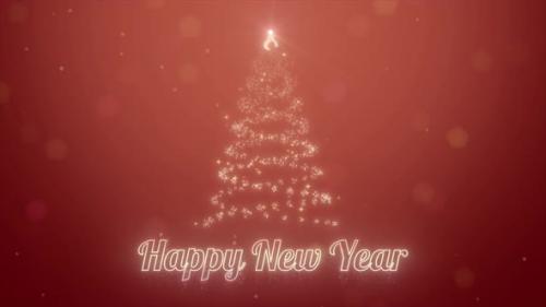 Videohive - Happy New Year and Merry Christmas Elements 2021 Neon Animation 3d Motion Design for New Year - 35961007