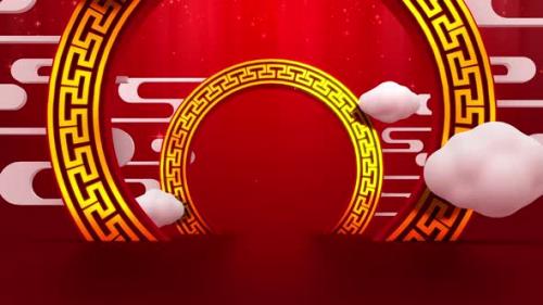 Videohive - Chinese New Year Tunnel - 35935939