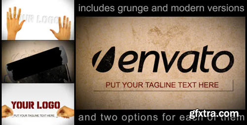 Videohive stencil logo or text reveal 249677