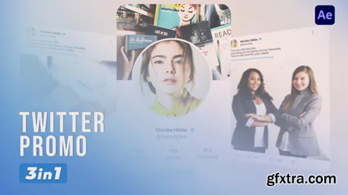 Videohive Twitter Promo | 3 in 1 35465580