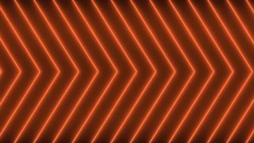 Videohive - Brown Color Glowing Neon Line Moving Background Animation - 36077090