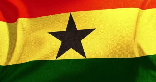 Videohive - Ghana - Flag - 4K - 36075552