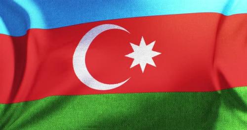 Videohive - Azerbaijan - Flag - 4K - 36075553