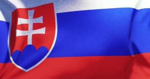 Videohive - Slovakia - Flag - 4K - 36075561