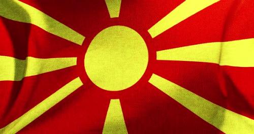 Videohive - North Macedonia - Flag - 4K - 36075568