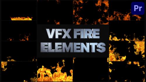 Videohive - Fire Frames And Elements | Premiere Pro - 36063405