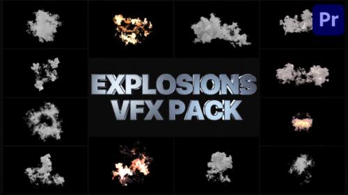 Videohive - VFX Explosions for Premiere Pro MOGRT - 36064974