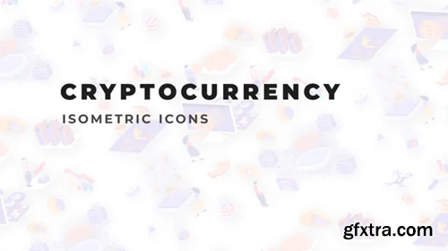 Videohive Cryptocurrency - Isometric Icons 36117597