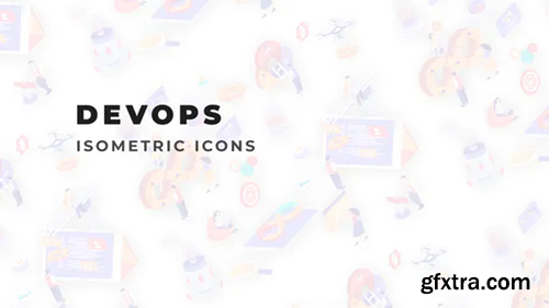 Videohive DevOps - Isometric Icons 36117840