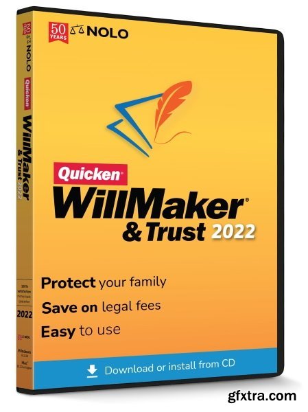 Quicken WillMaker & Trust 2022 v22.4.2749