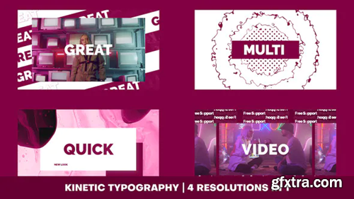 Videohive Trendy Typography Promo 36137312