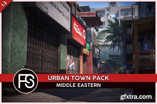 Unity Asset - Urban Town Pack - Middle Eastern