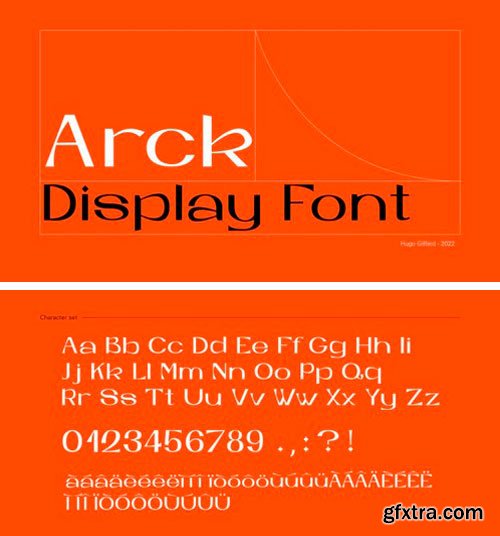 Arck Display Font