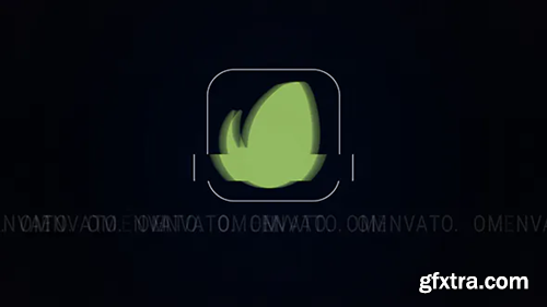 Videohive HUD Logo Glitch 18453445